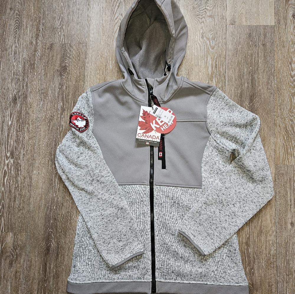 Canada Weather Hoodie Womens Small